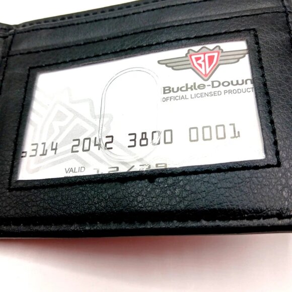 Men's Bi-fold DC Comics Vegan Leather Wallet Made In USA - Picture 3 of 10